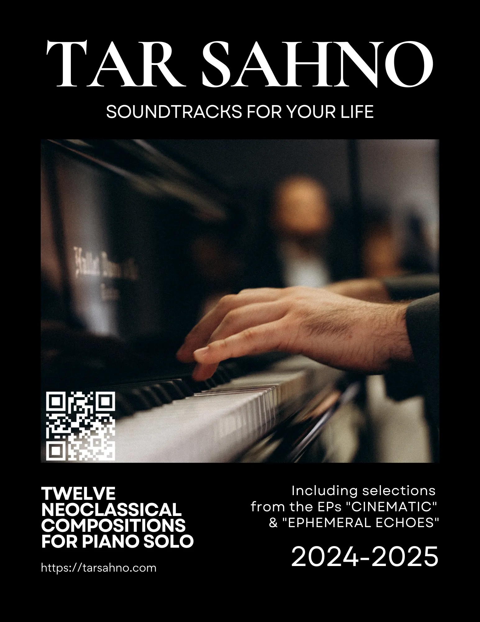 Soundtracks for Your Life, the printed piano book by Tar Sahno